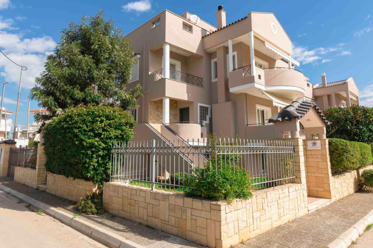 Helios: Charming Beach Home Next To Crystal Waters Nea Makri Ngoại thất bức ảnh